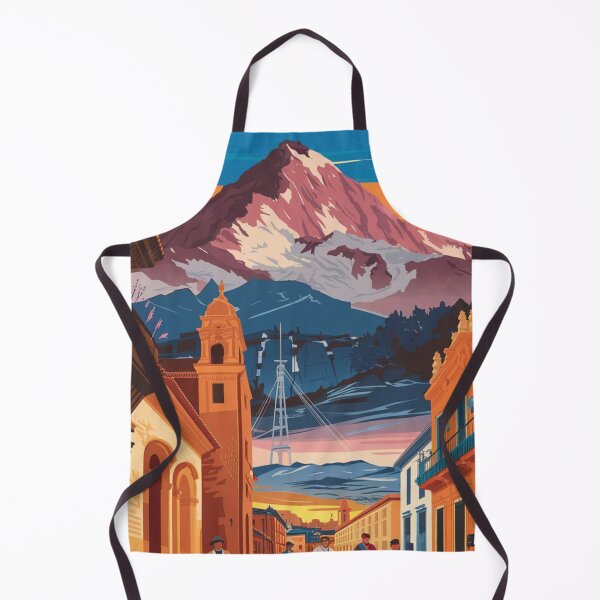 Artikelvorschau, La Paz Vintage Reise Poster entworfen und verkauft von TravelerRat.