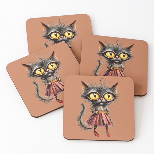 Item preview, Cute Cat in a Stylish Skirt designed and sold by NiRia Spot.