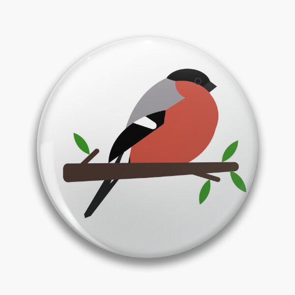 Item preview, Cute great bullfinch bird - birds in my garden designed and sold by mikistudio.