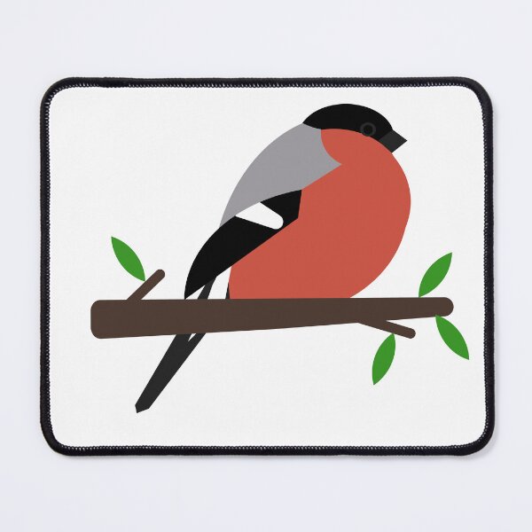 Item preview, Cute great bullfinch bird - birds in my garden designed and sold by mikistudio.