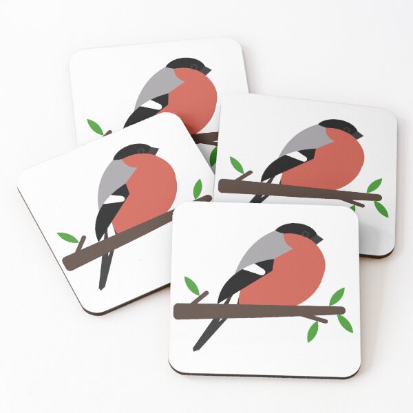 Item preview, Cute great bullfinch bird - birds in my garden designed and sold by mikistudio.