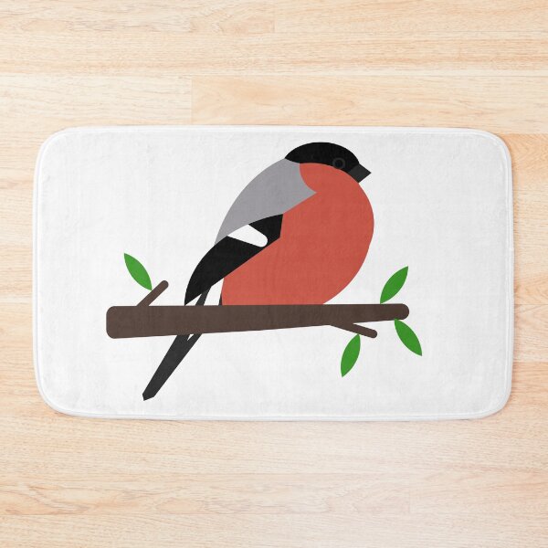 Item preview, Cute great bullfinch bird - birds in my garden designed and sold by mikistudio.