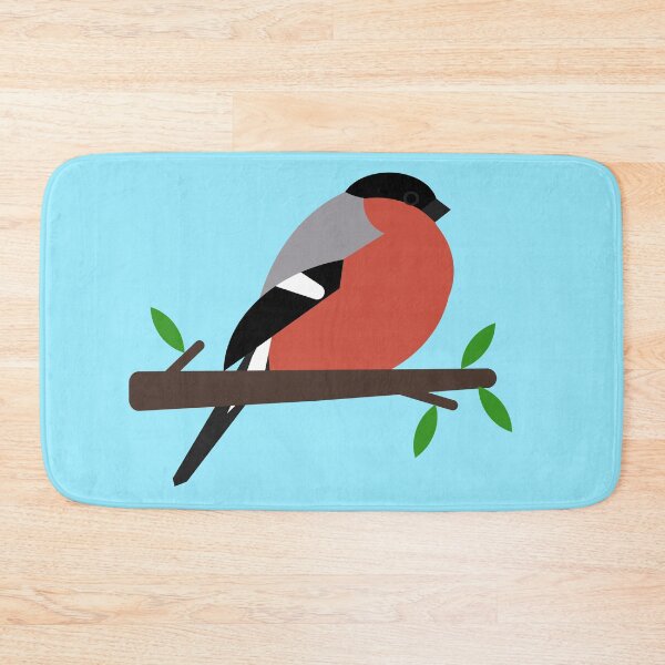 Item preview, Cute great bullfinch bird - birds in my garden designed and sold by mikistudio.