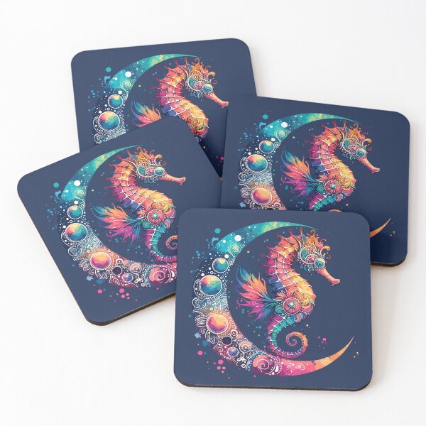 Item preview, Boho Moon Seahorse designed and sold by RayCrimson.