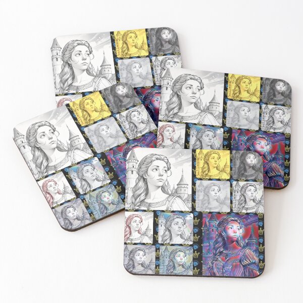 Item preview, Fantasy princess collage designed and sold by Punkinchunk.