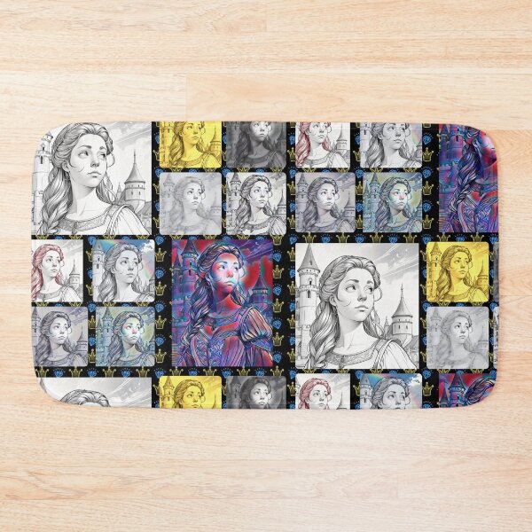 Item preview, Fantasy princess collage designed and sold by Punkinchunk.