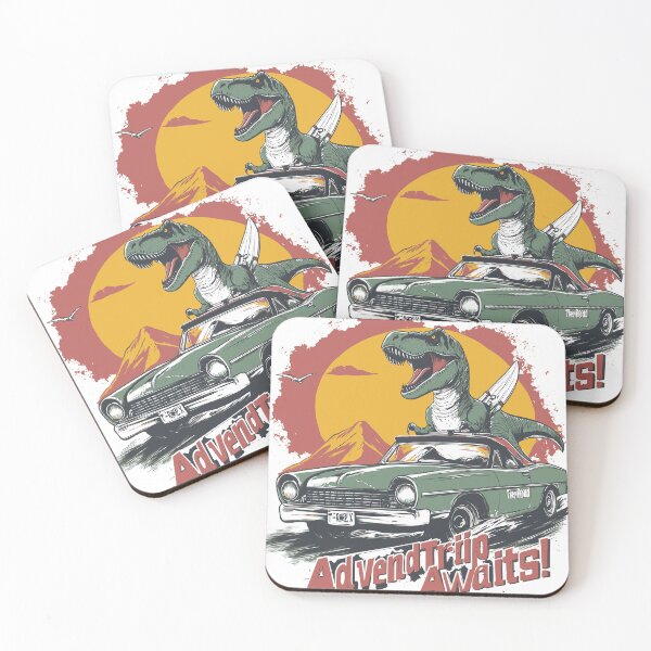Item preview, Retro Vintage Dinosaur Design – Perfect for T-Shirts, Stickers & More designed and sold by rich4Design.