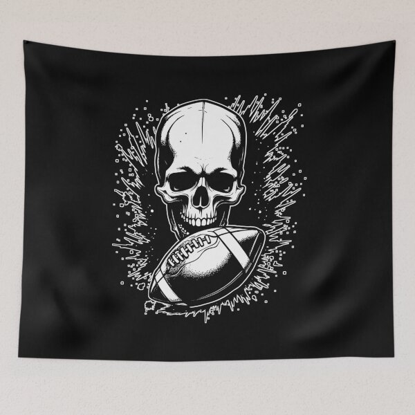 Item preview, Skull american football designed and sold by Brexmore3.