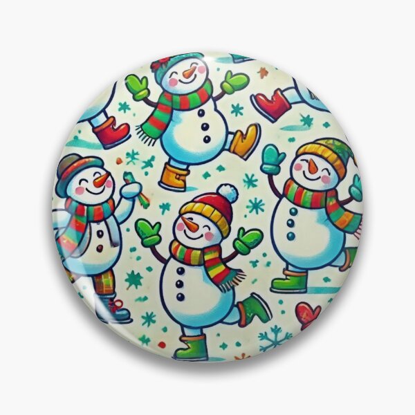 Item preview, Dancing Snowmen Delight designed and sold by GlassPenny.
