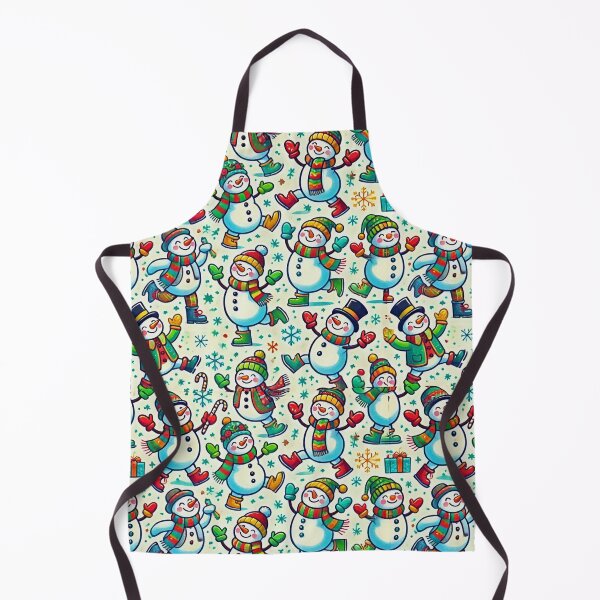 Item preview, Dancing Snowmen Delight designed and sold by GlassPenny.