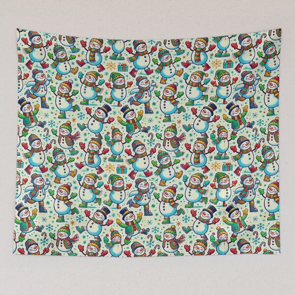 Item preview, Dancing Snowmen Delight designed and sold by GlassPenny.