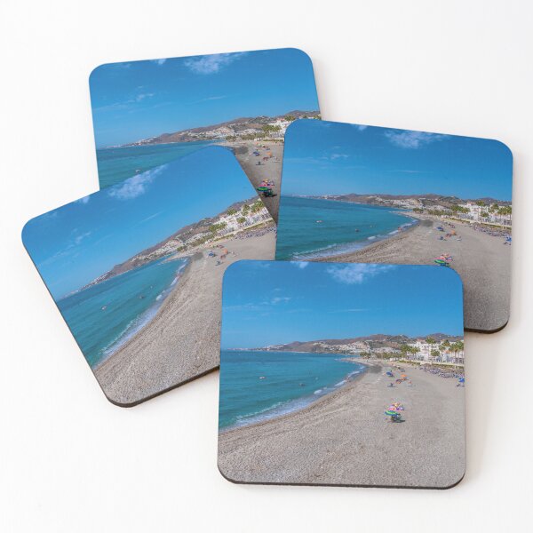 Item preview, Nerja beach Costa del Sol Spain Andalusia Playa Chucho designed and sold by acceleratorhams.