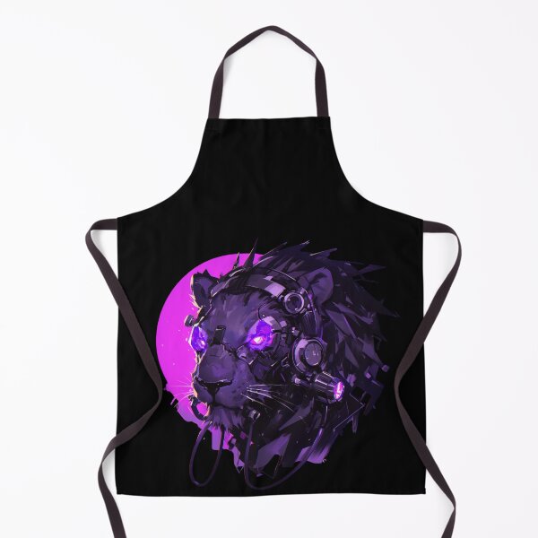 Item preview, Cyber Black Lion // Black Lion // Cool Animal designed and sold by SMARTKIT DESIGNAGENCY.