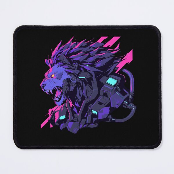 Item preview, Cyber Black Lion designed and sold by SMARTKIT DESIGNAGENCY.