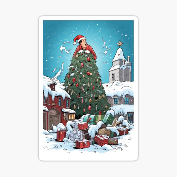 Item preview, Santa’s Adventures with Gifts and Holiday Cheer designed and sold by Piotrek0001.