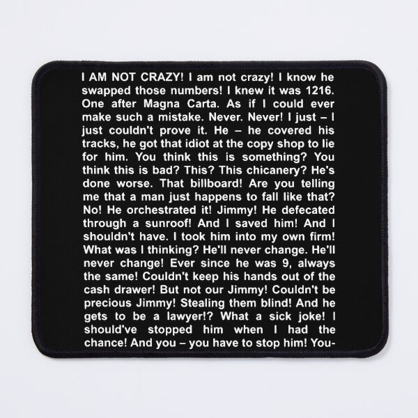 Item preview, Better Call Saul, Breaking Bad Chicanery Chuck McGill Funny Meme Saul Goodman Novelty designed and sold by GalenoHenley.