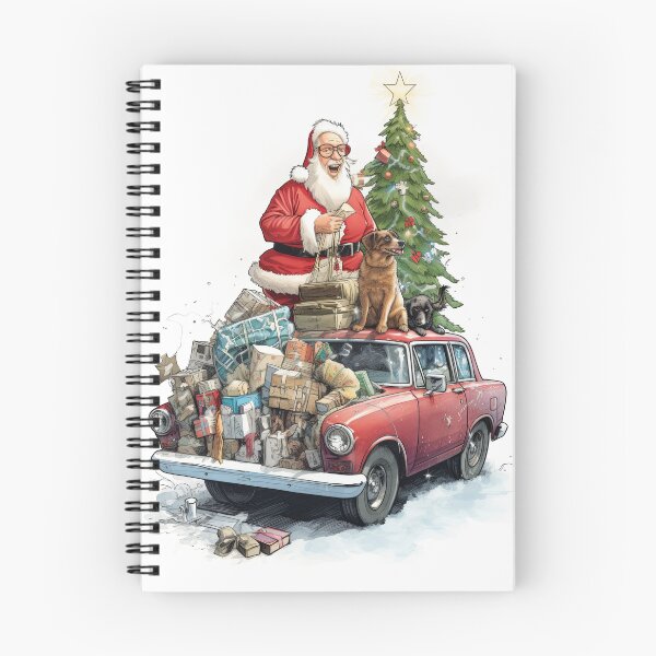 Item preview, Santa Claus Bringing Gifts to Holiday Homes designed and sold by Piotrek0001.
