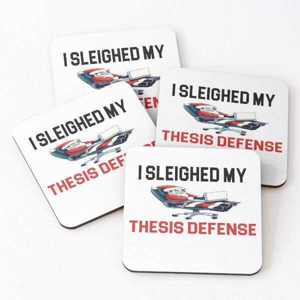 Item preview, I Sleighed My Thesis Defense | phd Defense Christmas | Thesis Holidays | Thesis Xmas | Thesis Defense Christmas |Thesis Christmas designed and sold by iLamshop.