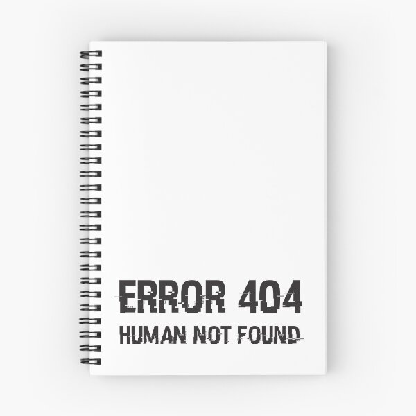 Item preview, Error 404 Human Not Found designed and sold by Rhu Creations.
