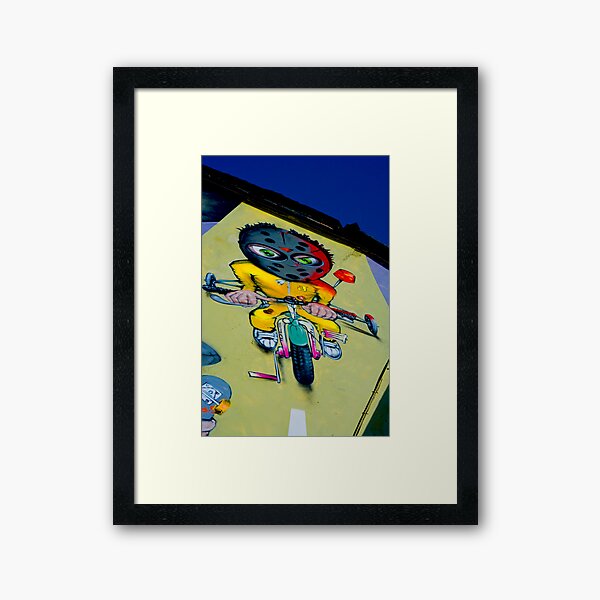 Mad Triker Framed Art Print