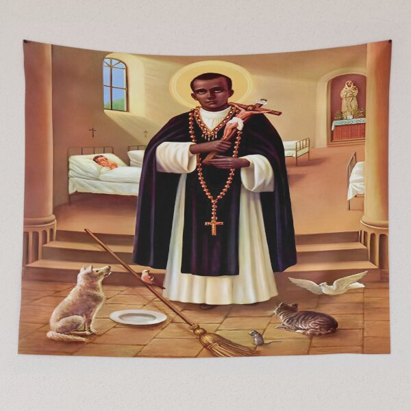 Item preview, Saint Martin de Porres designed and sold by LitanyLane.
