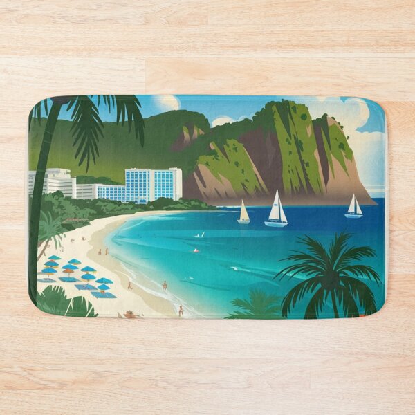 Item preview, Montego Bay Vintage Travel Poster designed and sold by TravelerRat.