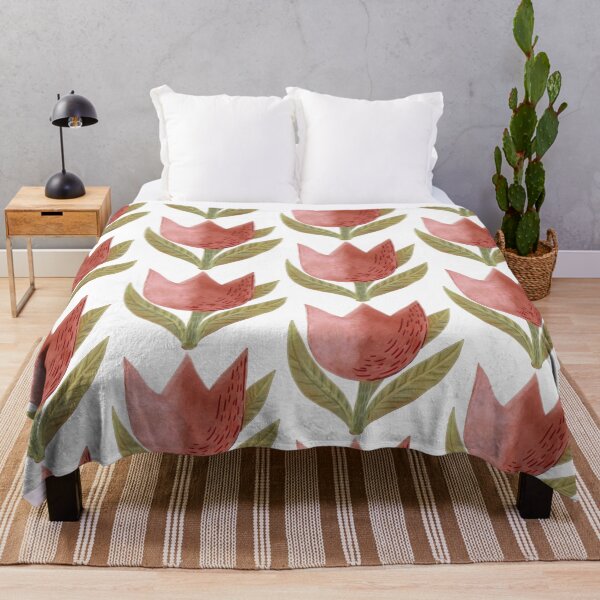 Artikelvorschau, Mit Buntstiften gezeichnete Tulpe, rosa Tulpe, rote Tulpe, Buntstiftbild, Buntstiftblumen, pastellfarbene Tulpe, Pastellfarben entworfen und verkauft von Dormitria.