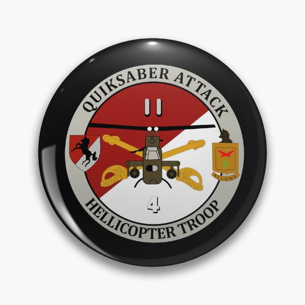 Item preview, Quicksaber Attack - Helicopter Troop designed and sold by Military Insignia Products.