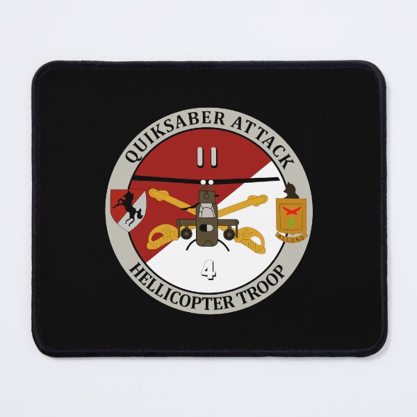 Item preview, Quicksaber Attack - Helicopter Troop designed and sold by Military Insignia Products.