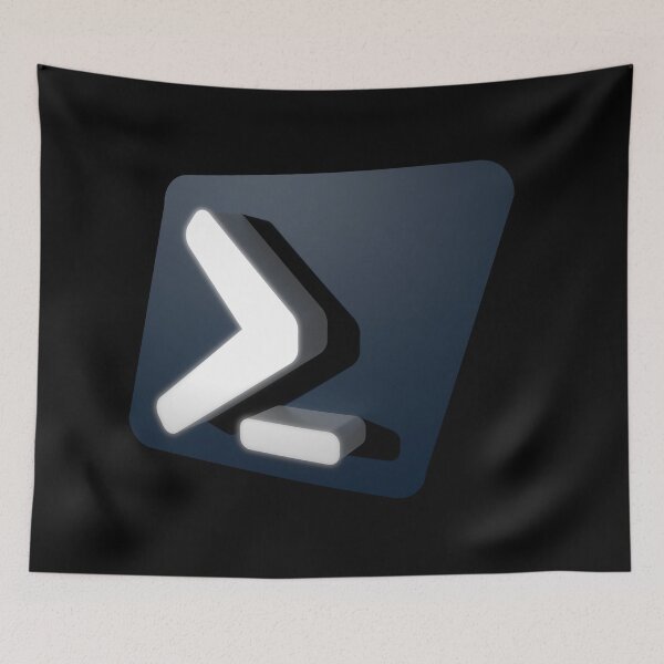 Item preview, PowerShell Icon 3D designed and sold by skoolsarecool.