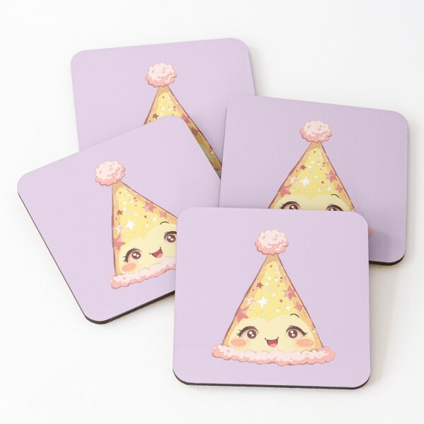 Artikelvorschau, Funkelnder Lächeln Partyhut Kawaii Süß entworfen und verkauft von MadeByHaresShop.