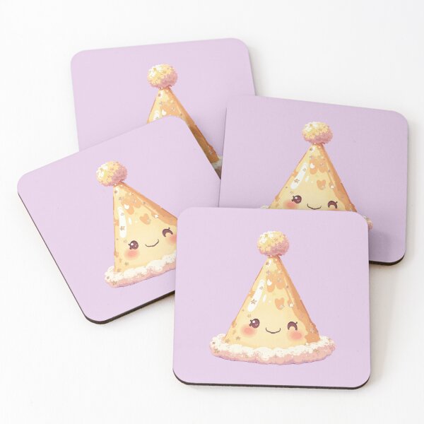 Item preview, Sparkling Smile Party Hat Kawaii Cute designed and sold by MadeByHaresShop.