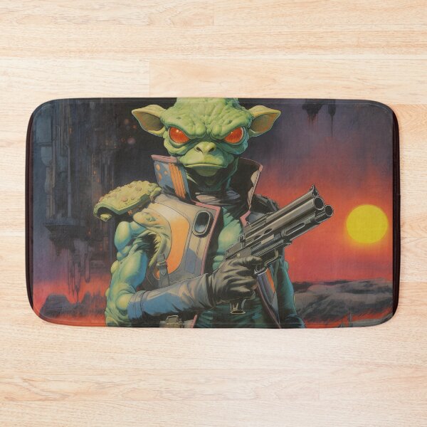 Item preview, Sci-fi Alien Space Cowboy designed and sold by RayCrimson.