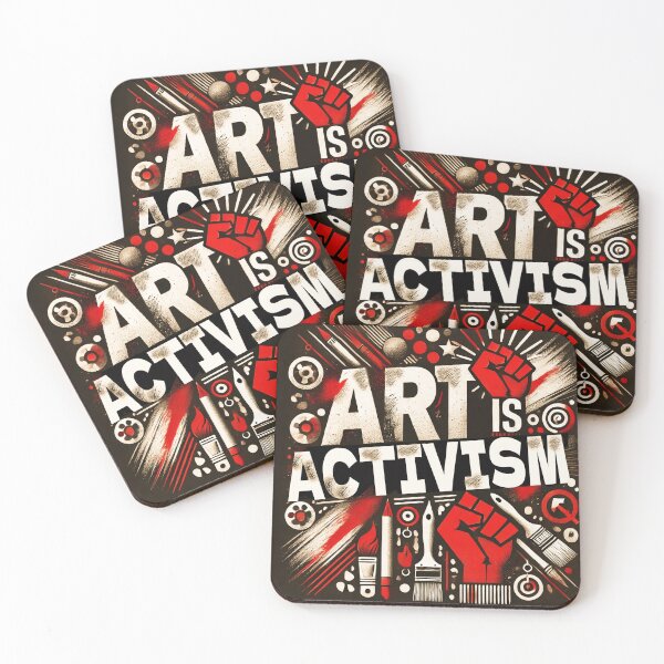 Item preview, Art is Activism designed and sold by RetroPop23.