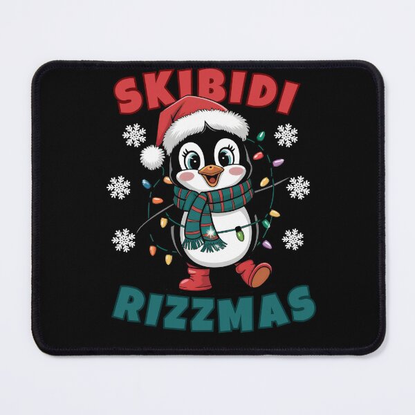Artikelvorschau, Skibidi Rizzmas Pinguin Weihnachten Lustiger Rizz der Saison entworfen und verkauft von Joewithlove.