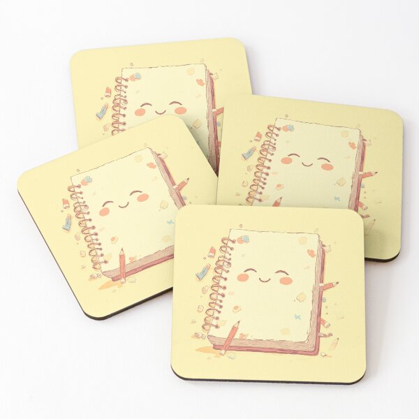 Item preview, Joyous Sketchbook Blossom - Kawaii Cute Cartoons designed and sold by MadeByHaresShop.