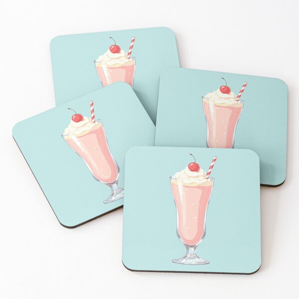Item preview, Retro Retreat Kawaii Cherry Blossom Milkshake designed and sold by MadeByHaresShop.
