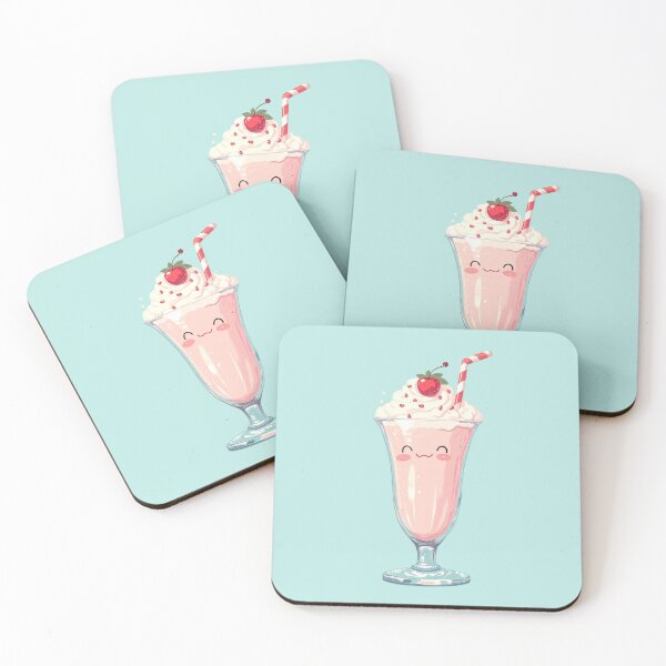 Item preview, Retro Retreat Kawaii Cherry Blossom Milkshake designed and sold by MadeByHaresShop.
