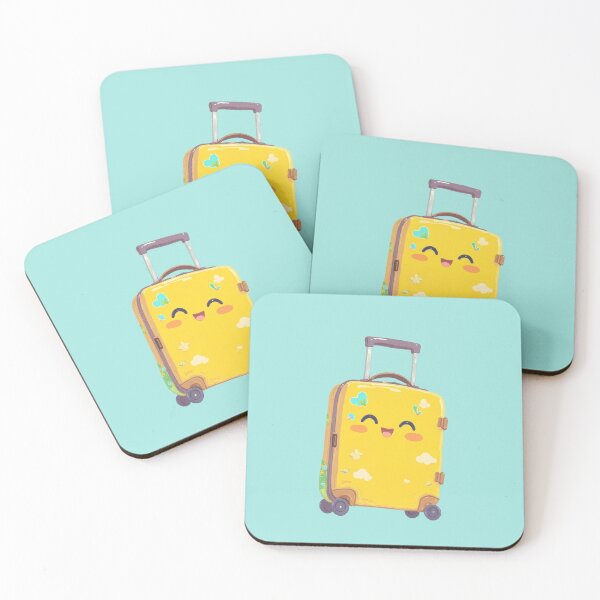 Item preview, Joyful Journey Kawaii Luggage dventure designed and sold by MadeByHaresShop.