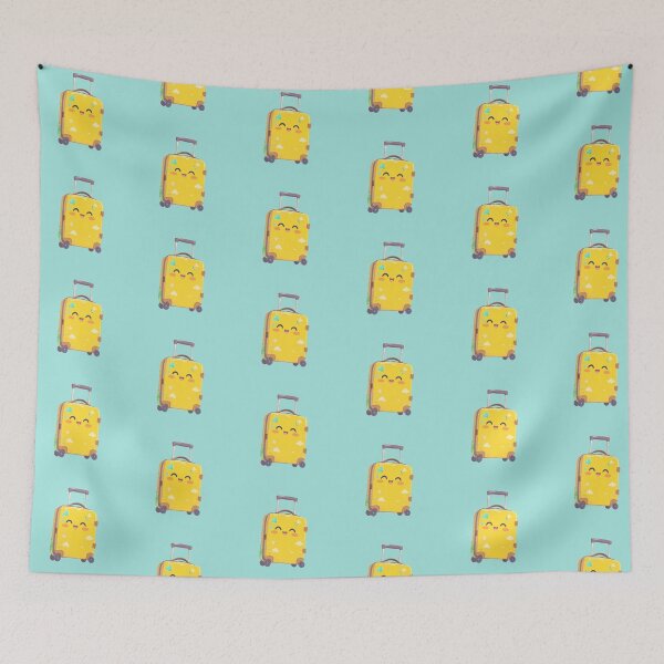 Item preview, Joyful Journey Kawaii Luggage dventure designed and sold by MadeByHaresShop.