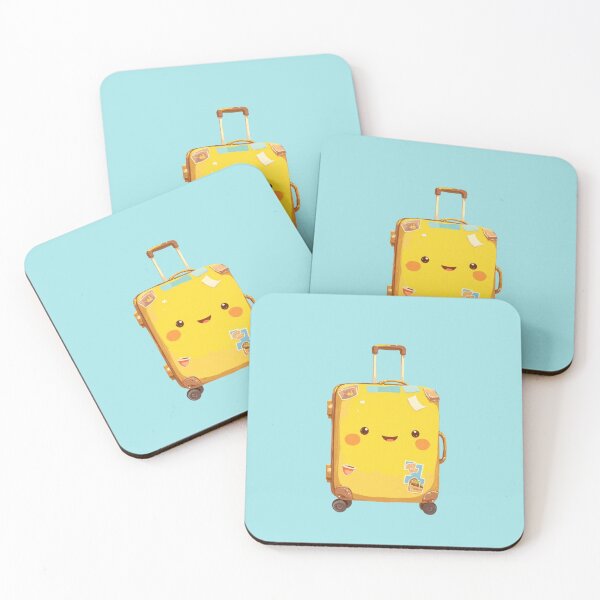 Item preview, Joyful Journey Kawaii Luggage dventure designed and sold by MadeByHaresShop.