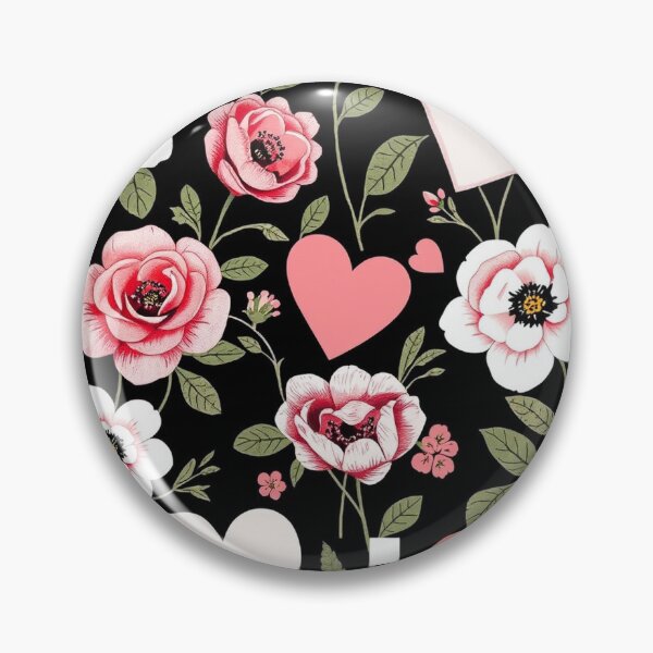Item preview, Fleurs et coeurs designed and sold by GasconyPassion.