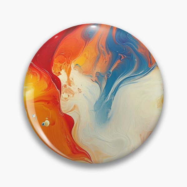 Item preview, Colorful abstract painting pattern designed and sold by BeebooDesign.