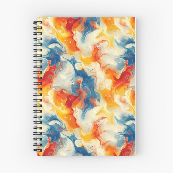 Item preview, Colorful abstract painting pattern designed and sold by BeebooDesign.