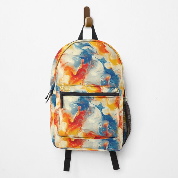 Item preview, Colorful abstract painting pattern designed and sold by BeebooDesign.