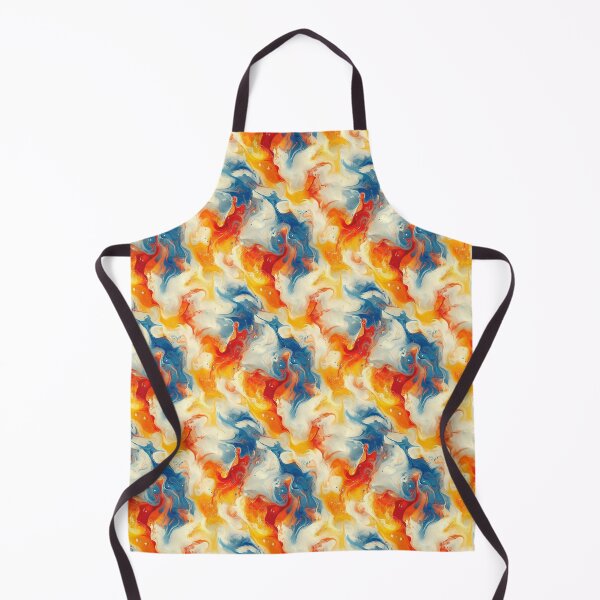 Item preview, Colorful abstract painting pattern designed and sold by BeebooDesign.