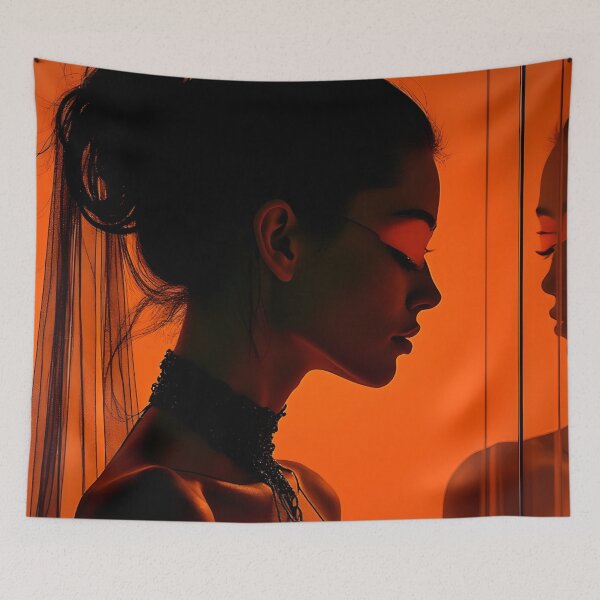 Item preview, Veil of Reflections designed and sold by AI-Only Creations.