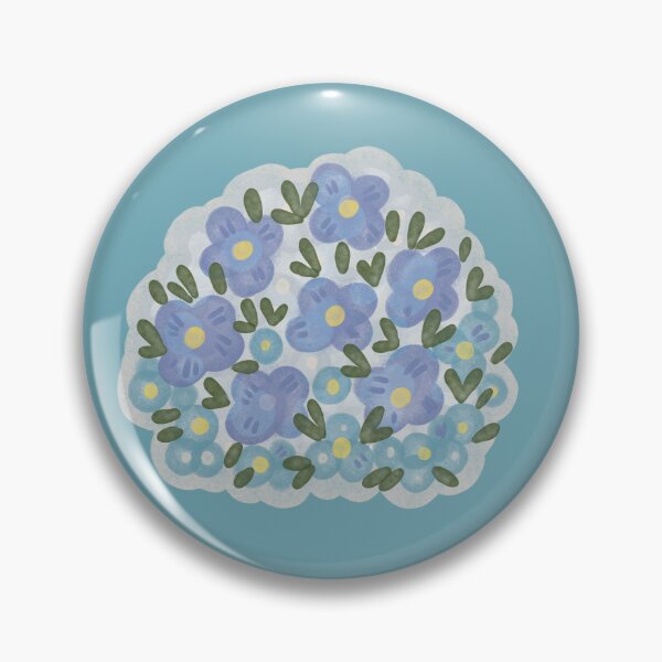 Artikelvorschau, Pastellblaue Blumen, Vergissmeinnicht-Blumen, blaue Blumen, Strauß blauer Blumen, entworfen und verkauft von Dormitria.