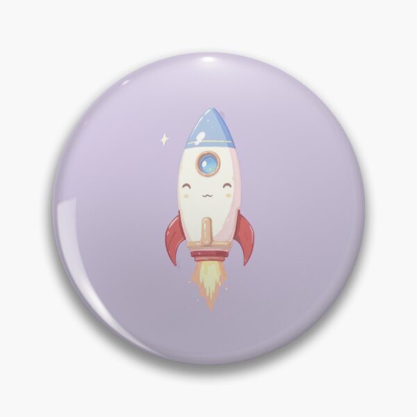 Item preview, Glowing Galaxy Rocket Kawaii Starlight dventure designed and sold by ShroomForge.