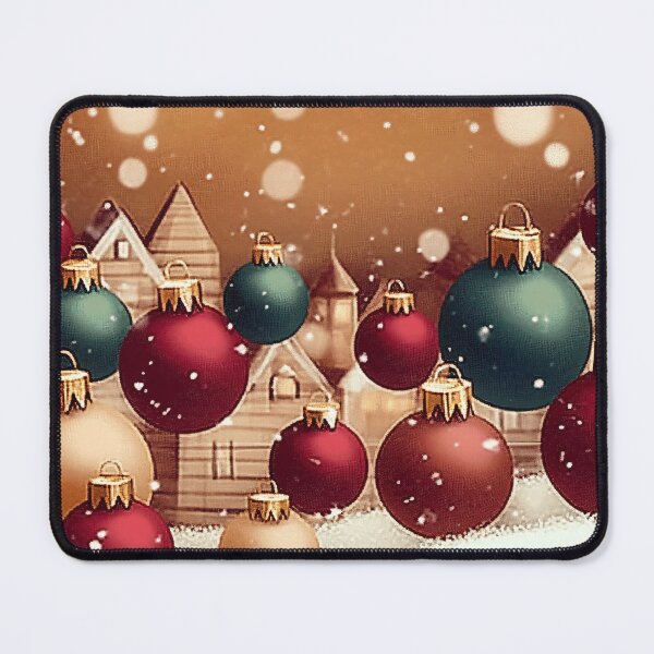 Item preview, Golden Glow Christmas Baubles designed and sold by NomadicDreamer.